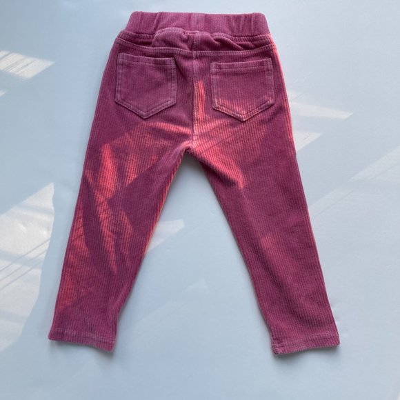 HANNA ANDERSSON Toddler corduroy pants, unique shade of pink, great condition - Picture 3 of 6